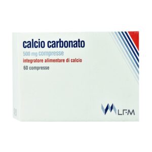 LFM CALCIO CARBONATE 500 MG - 60 TABLETS