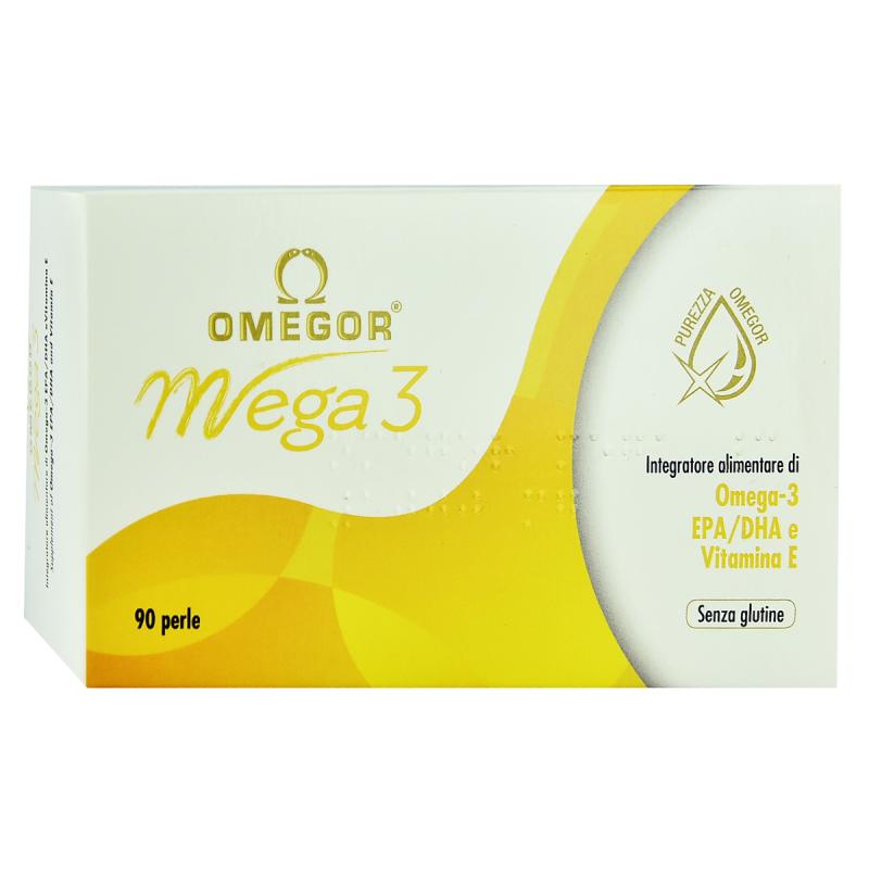 Omegor Mega 3 Fish Oil Omega 3 90 Pearls
