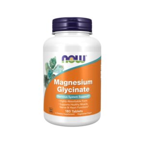 NOW MAGNESIUM GLYCINATE TABS 180
